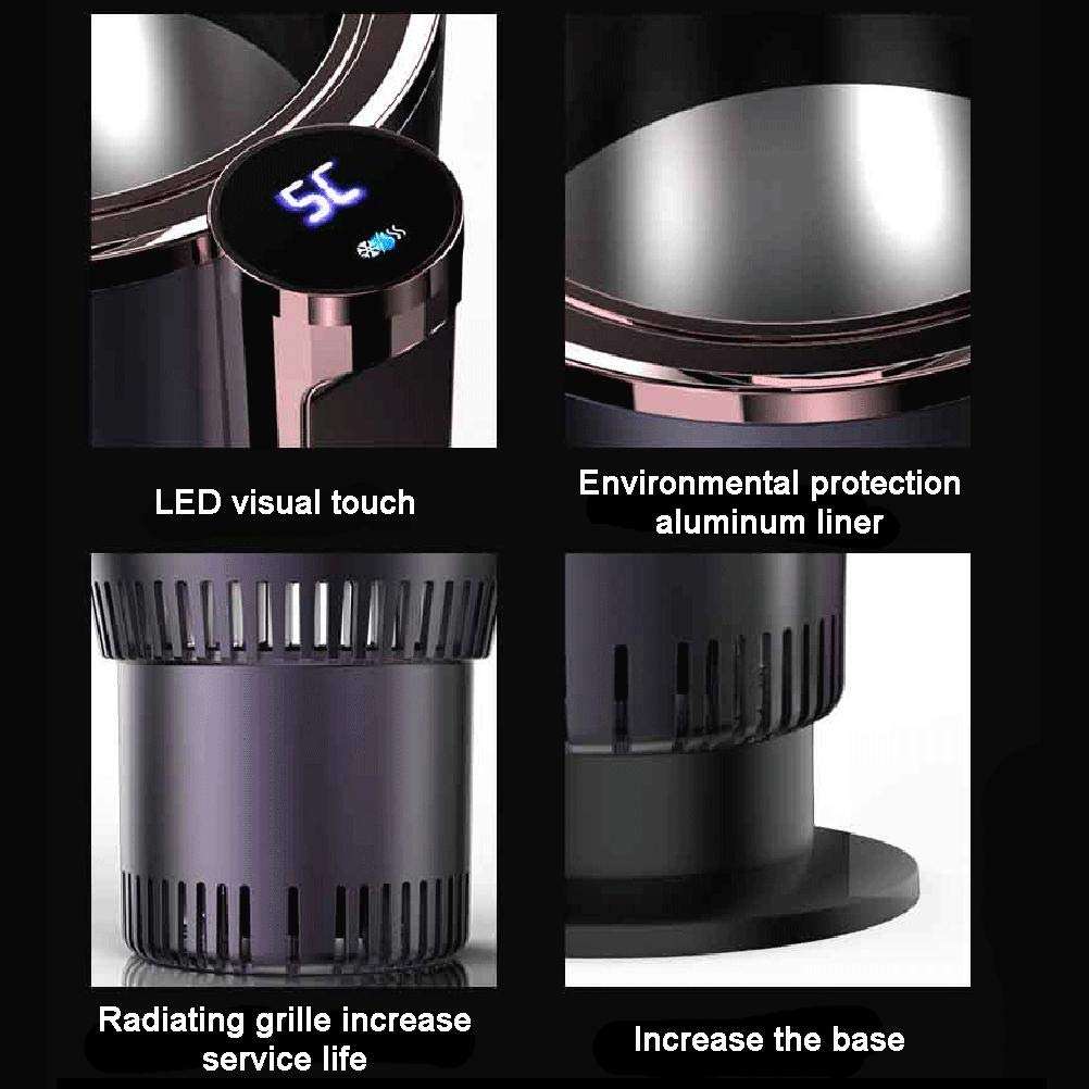 Smart 2-in-1 Car Cup Holder Cooler and Warmer with Freezer Mode | Guangzhou Yuetai Technology | Mode